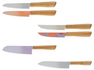 Noże kuchenne - LIVARNO home Nóż kuchenny lub zestaw noży z bambusową rączką - miniaturka - grafika 1