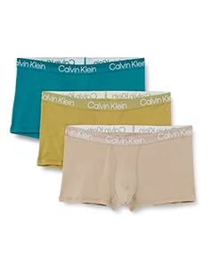 Calvin Klein Męskie szorty, Głębokie jezioro, pistolet/len zimowy, XS - Spodenki damskie - miniaturka - grafika 1