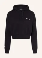 Bluzy damskie - Salomon Bluza Z Kapturem Short schwarz - SALOMON - miniaturka - grafika 1