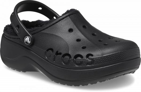 Damskie Ocieplane Buty Chodaki Platforma Crocs Baya Lined Women Clog 38-39