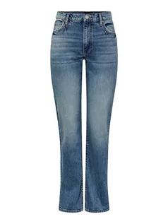 Spodnie damskie - Pieces Dżinsy "Elan" - Regular fit - w kolorze niebieskim - grafika 1