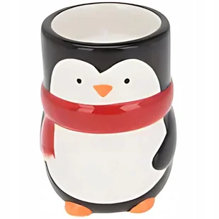 Świeczka Świąteczna Prezent Pingwin Mikołajki Świeca Boże Narodzenie - Świece - miniaturka - grafika 1