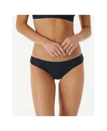 Stroje kąpielowe - Majtki kąpielowe RIP CURL Mirage Revo Cheeky Pant czarny L - miniaturka - grafika 1