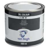 Farby i media malarskie - Talens Talens Van Gogh farba olejna 500ml 701 Ivory Black 2187013 - miniaturka - grafika 1
