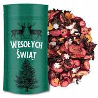 Herbata - Herbata owocowa świąteczna ZIMOWY OGRÓD na prezent owoce liofilizowane 50g - miniaturka - grafika 1