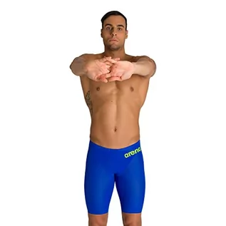 Kąpielówki męskie - Arena Powerskin Carbon Air 2 Strój startowy Mężczyźni, electric blue/dark grey/fluo yellow DE 1 US 26 2020 Szorty kąpielowe 1130-853-1 - grafika 1