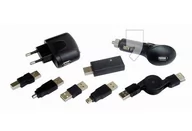 Ładowarki samochodowe - Gembird ZESTAW ŁADOWARKA SAMOCHODOWO-SIECIOWA 12V+230V DO MP3 I TELEFONÓW + ZESTAW KOŃCÓWEK TELGEMLAD0008 [1642266] - miniaturka - grafika 1