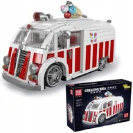 Klocki - CIĘŻARÓWKA Z LODAMI MOULD KING 10039 SUPER ZESTAW KLOCKÓW CREATOR ICE CREAM - miniaturka - grafika 1