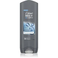 Żele pod prysznic dla mężczyzn - Dove Men + Care Hydrating Clean Comfort Żel pod prysznic dla mężczyzn 250 ml - miniaturka - grafika 1