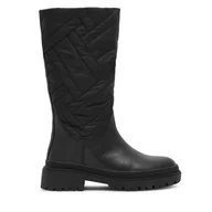 Kozaki damskie - Kozaki Lasocki WI16-14097-07 Czarny - miniaturka - grafika 1