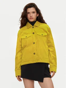 United Colors Of Benetton Kurtka przejściowa 2HKTDN06O Żółty Regular Fit - Kurtki damskie - miniaturka - grafika 1