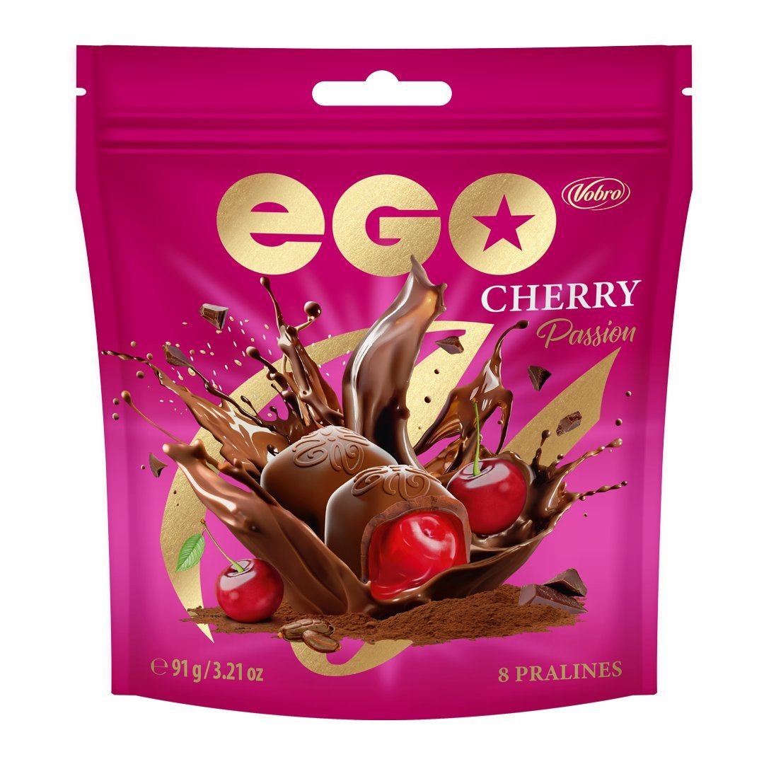 Vobro Praliny EGO Cherry Passion 91g