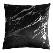Poszewki na poduszki - Poszewka STORM 45 x 45 cm czarno-srebrny - miniaturka - grafika 1