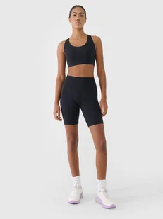 4F Legginsy kolarki treningowe damskie - czarne XS - Spodenki damskie 4F Legginsy kolarki treningowe damskie - czarne XS - Spodenki damskie - miniaturka - grafika 1