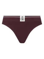 Majtki damskie - Tommy Hilfiger Figi klasyczne UW0UW06064 Bordowy - miniaturka - grafika 1