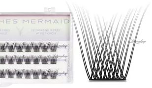 Many Beauty - ManyLashes - V-LASHES MERMAID - Silk Eyelashes Individuals - Jedwabne rzęsy w kępkach - C-17mm - Sztuczne rzęsy i akcesoria - miniaturka - grafika 1
