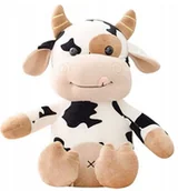 Maskotki i pluszaki - Pluszak Krowa Krówka Maskotka Dla Dzieci Miękka Przytulanka Miś Zabawka 25 Cm - miniaturka - grafika 1