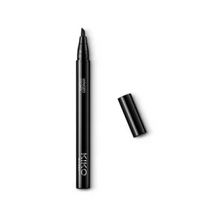 KIKO Milano Winged Eyeliner wodoodporny eyeliner w pisaku ze ściętą końcówką Black 0.5ml - Eyelinery - miniaturka - grafika 1