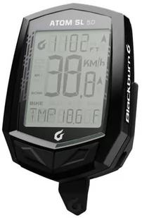 Licznik Rowerowy Blackburn Atom Sl 5.0 Bezprzewodowy Czarny - Liczniki rowerowe - miniaturka - grafika 1