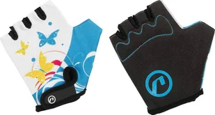 Accent Rękawiczki dziecięce Daisy biało-niebieskie S/M - Rękawiczki rowerowe - miniaturka - grafika 1