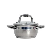 Garnki - Garnek stalowy VELIO 14 x 7 cm 1,2 l - miniaturka - grafika 1