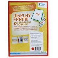 Szkolne artykuły papiernicze - Samoprzylepny identyfikator naścienny a4 czerwony - miniaturka - grafika 1