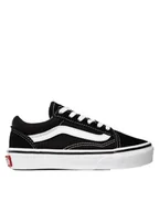 Buty dla dziewczynek - Buty dziecięce(4-8lat) Vans Old Skool Black/White VN000W9T6BT1M 32,5 - miniaturka - grafika 1