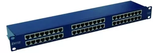 EmiterNet Panel 19", 48xRJ45 STP kat.6 (1U) z półką, niebieski - Akcesoria do serwerów - miniaturka - grafika 1