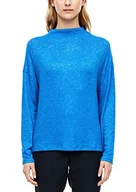 Koszule damskie - s.Oliver Koszula damska z długim rękawem, Niebieski (Royal Blue 5525), 36 - miniaturka - grafika 1