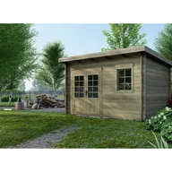 Altany ogrodowe - Domek ogrodowy ALTANKA 12 m2 - 4x3 m - 40 mm, drewniany, impregnowany, DOM717, 1szt. - miniaturka - grafika 1