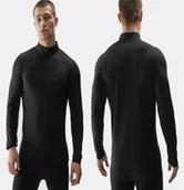 Koszulki męskie - 4F BIELIZNA TERMOAKTYWNA BLUZA POLAROWA MĘSKA GÓRA - miniaturka - grafika 1