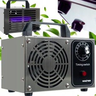 OZONATOR POWIETRZA GENERATOR OZONU SAMOCHODOWY DOMOWY WYDAJNY + TIMER - Ozonatory powietrza - miniaturka - grafika 1