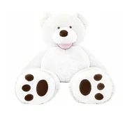 Maskotki i pluszaki - Miś Gustaw, Miś Amigo, biały, 350 cm - miniaturka - grafika 1