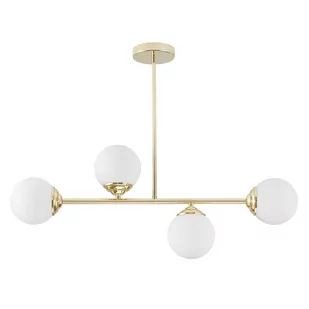 NOWOCZESNA LAMPA WISZĄCA KLASYCZNE ZŁOTO FINO W4 - Lampy sufitowe - miniaturka - grafika 1