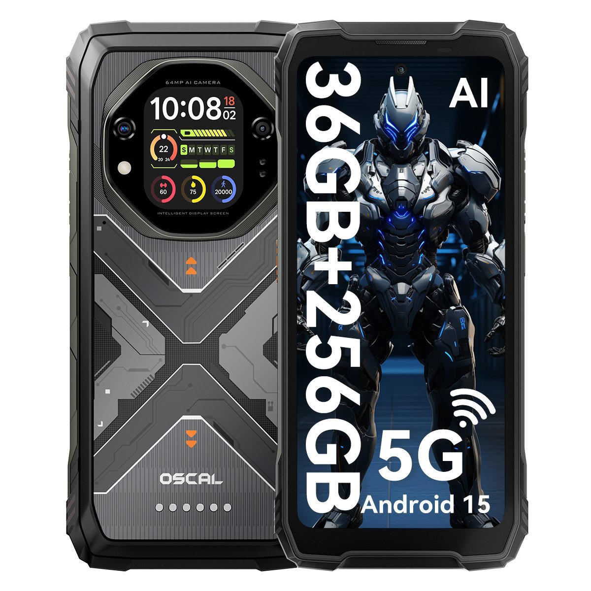 Oscal TANK 1 12GB/256GB Czarny