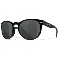 Odzież taktyczna i umundurowanie - Okulary Taktyczne Damske Wiley X COVERT Grey / Gloss Black Frame - miniaturka - grafika 1