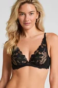 Biustonosze - Hunkemöller Biustonosz nieusztywniany z fiszbinami Ingrid Czarny - miniaturka - grafika 1
