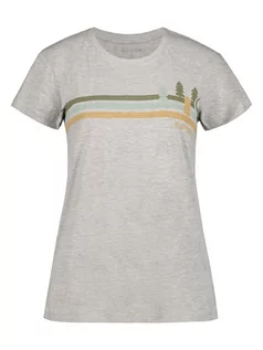 Koszulki i topy damskie - Icepeak Koszulka "Meredith" w kolorze szarym - grafika 1
