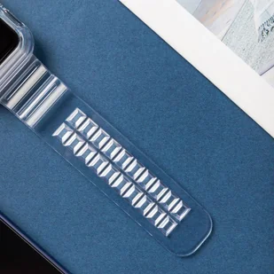 Strap Light Set silikonowa opaska pasek bransoleta bransoletka etui do zegarka Watch 3 38mm / Watch 2 38mm czarny - Etui i futerały do telefonów - miniaturka - grafika 5