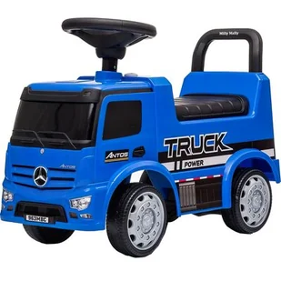 Milly Mally Pojazd MERCEDES ANTOS Blue 3898 - Jeździki dla dzieci - miniaturka - grafika 1
