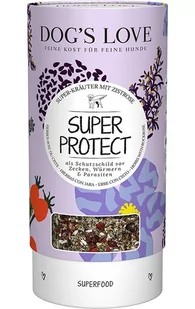 DOG'S LOVE Super Protect - zioła dla psa z czystkiem dla ochrony przed kleszczami (70g) - Przysmaki dla psów - miniaturka - grafika 1