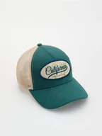 Czapki męskie - Reserved - Czapka trucker z naszywką - morski - miniaturka - grafika 1