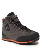 Buty trekkingowe męskie - Bergson Trekkingi Castor Mid Stx Szary - miniaturka - grafika 1