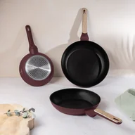 Zestawy garnków i patelni - Zestaw 3 patelni tytanowych BerlingerHaus BH-8303 Leonardo Nordic - miniaturka - grafika 1