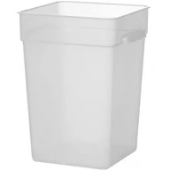 Pojemniki kuchenne - Pojemnik spożywczy do przechowywania żywności z podziałką 20.8 l 290 x 290 x 400 mm - Hendi 870969 - miniaturka - grafika 1