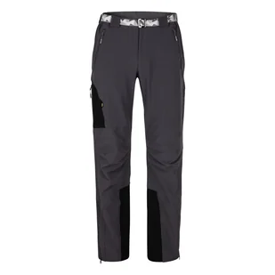 Męskie zimowe spodnie trekkingowe Milo Uttar dark grey/black - S - Odzież trekkingowa męska - miniaturka - grafika 1