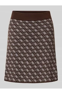 Spódnica mini z elastycznym pasem model AUBREY - Guess - Spódnice - miniaturka - grafika 1