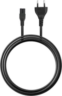 Pozostałe akcesoria sieciowe - KABEL PRZEWÓD ZASILAJĄCY ÓSEMKA DO KONSOLI PS4 XBOX ONE S / X 3,6m ZAMIENNIK CZARNY RoHS - miniaturka - grafika 1
