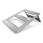 Części i akcesoria do laptopów - Hama Podstawka pod notebooka aluminium, szara - miniaturka - grafika 1