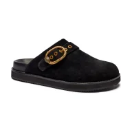 Klapki i japonki damskie - Kurt Geiger Skórzane mule MAYFAIR - miniaturka - grafika 1